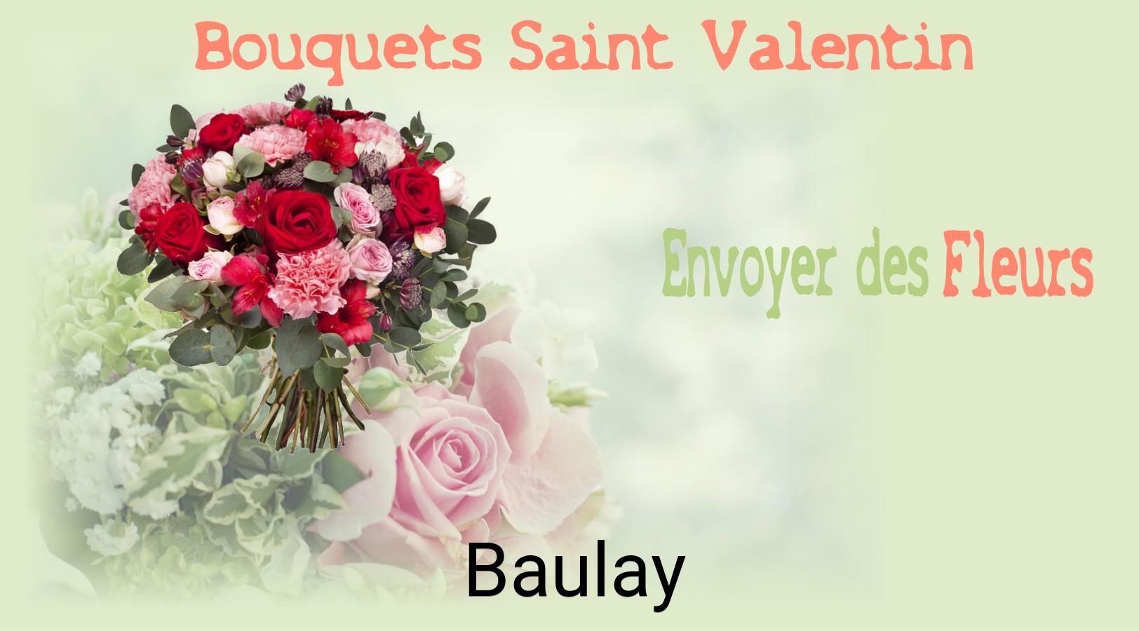 Roses de Saint-Valentin livrées à Baulay